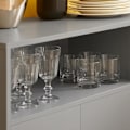 Miniatyrbillede 5 af 9: SoBuy Konsolbord Vitrineskab Sidebord FSB82-HG Grey