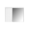 Pikkukuva 2 / 11: SoBuy kylpyhuone kaappi Seinäkaappiin Peilikaappi BZR153-W Mirror Cabinet