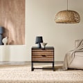 Miniatyrbillede 1 af 9: SoBuy Sengebord Sofabord Sidebord Endebord FBT156-BR