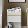 Miniatyrbild 4 av 8: SoBuy Sidobord Förvaringsbord Soffbord Cafébord FBT137-W
