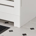 Pikkukuva 8 / 9: SoBuy Allaskaappi 2 ovea Kylpyhuoneen kalusteet BZR40-W Sink cabinet(on wall)