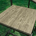 Miniatyrbillede 5 af 8: SoBuy, Høje barstole i træ, 2 stk, FST53X2 Wood
