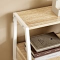 Miniatyrbillede 4 af 10: SoBuy Lille skrivebord med reol, skuffe og terning FWT63-N