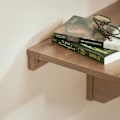 Miniatyrbillede 4 af 7: SoBuy Vægmonteret klapbord Laptopbord Foldebord Barbord FWT03-PF Brown