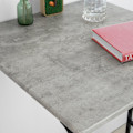 Miniatyrbillede 3 af 6: SoBuy Højt bord i træ med stole, 3-dele OGT27-HG Gray Square tabel with 2 chairs