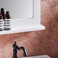 Miniatyrbillede 5 af 6: SoBuy Spejl til Badeværelset Badeværelsesreol BZR162-W Mirror