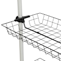 Miniatyrbillede 4 af 6: SoBuy Corner -vaatekaappi, vaateteline, säilytyskalusteet, FRG38 White Length 322-392cm