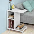 Miniatyrbild 1 av 7: SoBuy Soffbord Vardagsrumsbord Laptopbord,Förvaringsbord FBT48-W