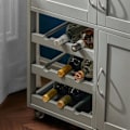 Pikkukuva 6 / 8: SoBuy Pöytäkaappi pyörillä Pyörällinen säilytyskaluste FKW45-HG Gray