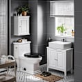 Miniatyrbillede 9 af 9: SoBuy Badeværelsesskab, Underskab til vask toiletskab FRG202-W White Sink cabinet(on wall)