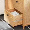 Pikkukuva 5 / 8: SoBuy Korkea kaappi Pyykkikaappi pyykkikorin kanssa BZR97-N Base cabinet with laundry basket