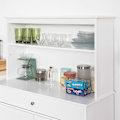Pikkukuva 4 / 8: SoBuy Keittiön kaapi Lipastot Mikroaaltouuniteline FSB26-W Color W90 x D40 x H148cm