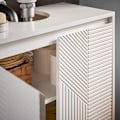 Pikkukuva 5 / 10: SoBuy kylpyhuone kaappi Allaskaappi 2 ovea BZR157-W Under sink cabinet