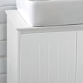 Pikkukuva 3 / 8: SoBuy Allaskaappi Allaskaluste Kylpyhuone kaappi 2 ovea BZR108-W Sink cabinet(on wall)