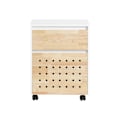 Miniatyrbillede 2 af 9: SoBuy Arkivskab Printer Stand Mobilt Arkivskab ASK06-WN