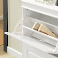 Pikkukuva 7 / 9: SoBuy Kapea kenkäkaappi Kenkähylly FSR94-W White L53*B24*H117cm