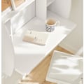 Miniatyrbild 7 av 10: SoBuy,Väggmonterat Skrivbord, Laptopbord, Datorbord,FWT18-W Vit W82 x D39 x H60cm