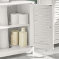 Miniatyrbillede 5 af 9: SoBuy Underskab til vask Skab til badeværelse FRG237-II-W White Sink cabinet(on floor)