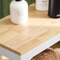 Pikkukuva 4 / 8: SoBuy Kapea kaappi WC-paperirullan pidikekaappi  BZR54-WN White 24*65*82cm