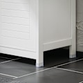 Pikkukuva 7 / 8: SoBuy kylpyhuone kaappi Pöytäkaappi BZR121-W Base cabinet with 2 doors