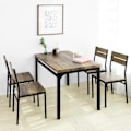 Miniatyrbillede 2 af 10: SoBuy, vægklapbord, Køkkenhalvø, Køkkenbord, OGT28-N