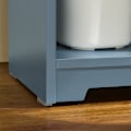 Pikkukuva 6 / 9: SoBuy WC-paperiteline WC-hylly Kylpyhuonekaappi BZR189-HG Grey 50*21*86cm