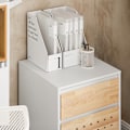 Miniatyrbillede 4 af 9: SoBuy Arkivskab Printer Stand Mobilt Arkivskab ASK06-WN