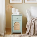 Miniatyrbillede 1 af 10: SoBuy Sengebord Sofabord Sidebord Endebord FBT159-GR Nightstand
