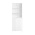 Pikkukuva 2 / 10: SoBuy Kylpyhuonekaappi Pyykkikaappi Korkea kaappi BZR155-W High cabinet