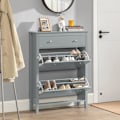 Miniatyrbillede 8 af 9: SoBuy skoholder Skobænk Skoreol Skoskab med 2 fack FSR89-HG