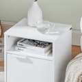 Miniatyrbillede 3 af 8: SoBuy Sengebord Sidebord Sofabord FBT124-W