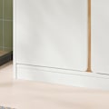 Miniatyrbillede 5 af 7: SoBuy Underskab til håndvask Badeværelsesskab med 2låger BZR78-W White Sink cabinet(on wall)