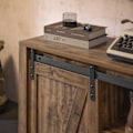 Pikkukuva 4 / 8: SoBuy Kenkäkaappi Kulmakaappi Lipastot ja vitriinit FSB59-N Brown Cabinet with 1 door