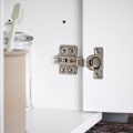 Miniatyrbillede 3 af 8: SoBuy Spejlskab Vægskab Badeværelsesskab Overskab BZR149-W White Wall cabinet