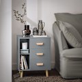 Miniatyrbild 1 av 7: SoBuy Nattduksbord Soffbord Sidobord Sängbord FBT95-HG Grey