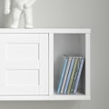 Pikkukuva 4 / 7: SoBuy Korkea kaappi Seinähylly Vaatekaappi FHK18-W Wall shelf