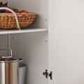 Pikkukuva 8 / 11: SoBuy Keittiösaareke kaappi ja klaffipöytä FKW41-WN White tabletop in wood