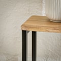 Miniatyrbillede 3 af 7: SoBuy Sidebord Smal aflastningsbord Sofaborde FSB19-E Light brown L120*B20*H65cm