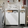Miniatyrbild 1 av 8: SoBuy Badrumsskåp Förvaringsskåp BZR121-W Base cabinet with 2 doors