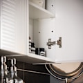 Pikkukuva 7 / 11: SoBuy kylpyhuone kaappi Seinäkaappiin Peilikaappi BZR153-W Mirror Cabinet