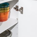 Pikkukuva 4 / 8: SoBuy Keittiösaareke Pyörällinen säilytyskaluste FKW108-W White