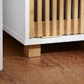 Miniatyrbild 9 av 9: SoBuy Badrumsskåp Med Tvättkorg Tvättskåp BZR126-W Laundry basket cabinet