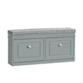 Pikkukuva 2 / 8: SoBuy kenkäteline penkki kenkähylly penkki Kenkäkaappi FSR64-HG Gray L104*B24*H51cm