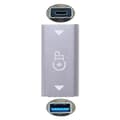 8-stifts Lightning hona till USB 3.0 hona laddningsadapterkabel, stöder snabbladdning.