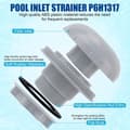 Miniatyrbillede 2 af 4: P6H1317 pool til Hnemix filter, silikonepakning 10255 til 25076RP