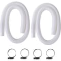 32 mm poolslang, 2-pack slang för pooler ovan jord, 150 cm/59 tum ersättningspoolslang