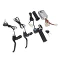 Miniatyrbillede 2 af 10: 48V 1000W Elcykel Controller Kit med Drejegashåndtag og Aluminium Bremsegreb