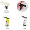 For Karcher WV2 WV5 vindusvasker: rengjøringsklut, gummilist, vindusvasker, gul.