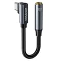 Miniatyrbillede 1 af 5: ESSAGER 12cm L-type Type-C Han til 3.5mm Hun DAC Digital Dekoder HiFi Lydadapter