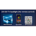 Miniatyrbilde 7 av 11: Smart LED lysstreng- app kontrollert! MultiColor 4m bluetooth led strip